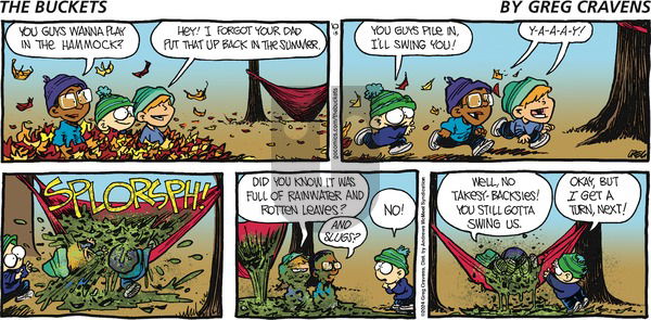 The Buckets - Sunday October 13, 2024 Comic Strip