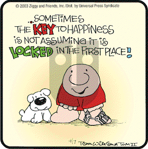 Ziggy on Monday April 7, 2003 Comic Strip