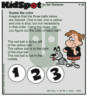KidSpot - Thursday September 26, 2024 Comic Strip