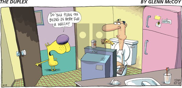 The Duplex - Sunday October 19, 2014 Comic Strip