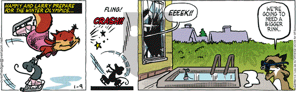 Over the Hedge on Thursday January 9, 2014 Comic Strip