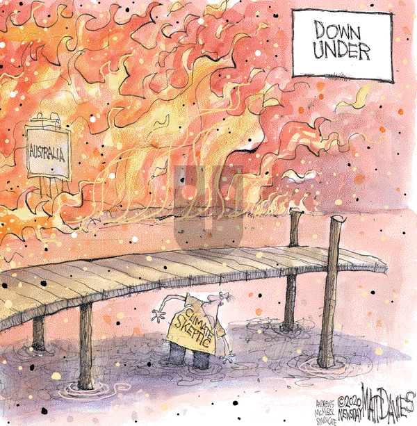 Matt Davies on Friday January 3, 2020 Comic Strip