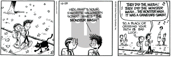 Grand Avenue on Wednesday October 29, 2003 Comic Strip