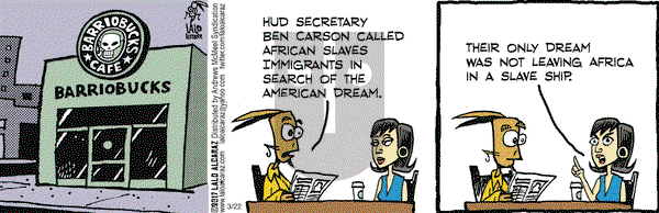 La Cucaracha on Wednesday March 22, 2017 Comic Strip