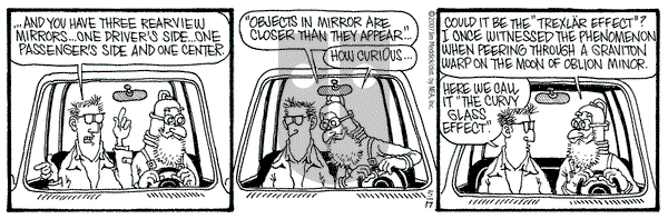 Monty on Thursday May 17, 2007 Comic Strip