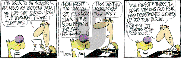 The Duplex on Tuesday August 30, 2016 Comic Strip