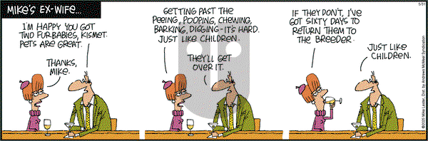 Mike du Jour on Saturday May 31, 2025 Comic Strip