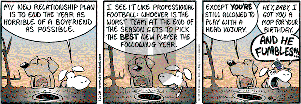 DeFlocked on Monday December 29, 2014 Comic Strip
