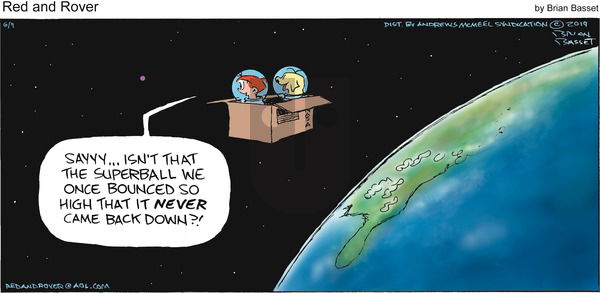 Red and Rover on Sunday June 9, 2019 Comic Strip