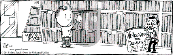 Lio on Thursday February 25, 2016 Comic Strip