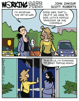 Working Daze on Thursday October 9, 2008 Comic Strip