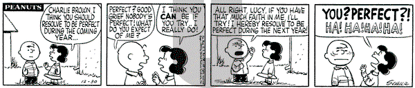 Peanuts on Wednesday December 30, 1959 Comic Strip