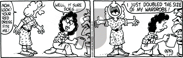 Luann on Friday January 27, 1989 Comic Strip