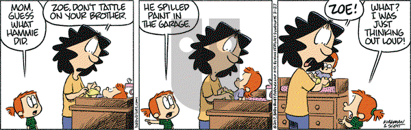 Baby Blues on Monday March 27, 2017 Comic Strip