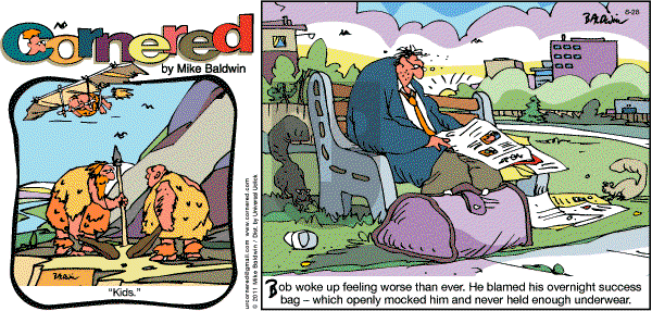 Cornered - Sunday August 28, 2011 Comic Strip