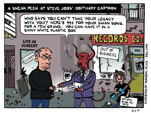 Ted Rall on Monday September 5, 2011 Comic Strip