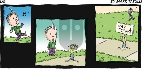 Lio on Sunday August 9, 2015 Comic Strip