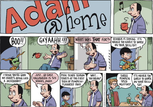 Adam@Home on Sunday September 22, 2019 Comic Strip