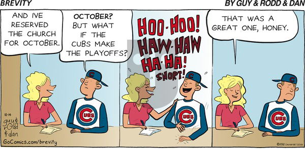 Brevity on Sunday October 14, 2012 Comic Strip