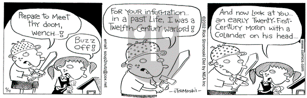 Soup to Nutz - Old on Thursday March 14, 2002 Comic Strip