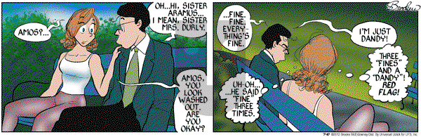 9 Chickweed Lane on Tuesday July 10, 2012 Comic Strip