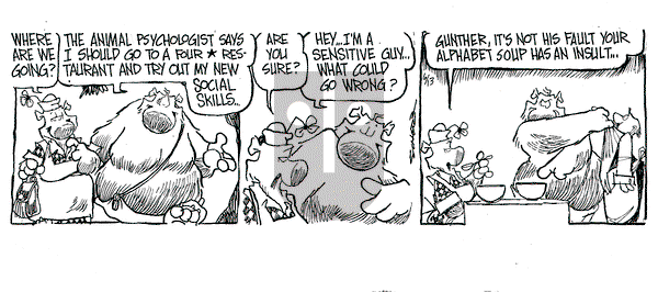 The Grizzwells on Monday June 13, 1994 Comic Strip