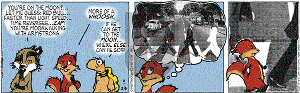Over the Hedge - Wednesday February 23, 2011 Comic Strip