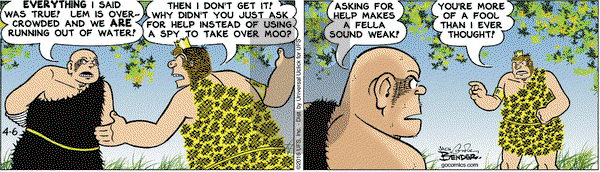 Alley Oop on Wednesday April 6, 2016 Comic Strip