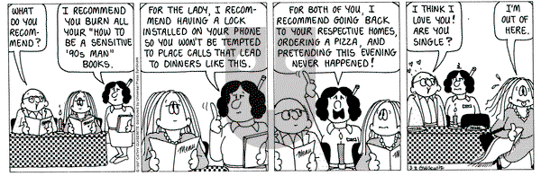 Cathy Classics on Saturday March 8, 1997 Comic Strip