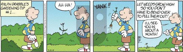 Drabble on Wednesday July 9, 2014 Comic Strip