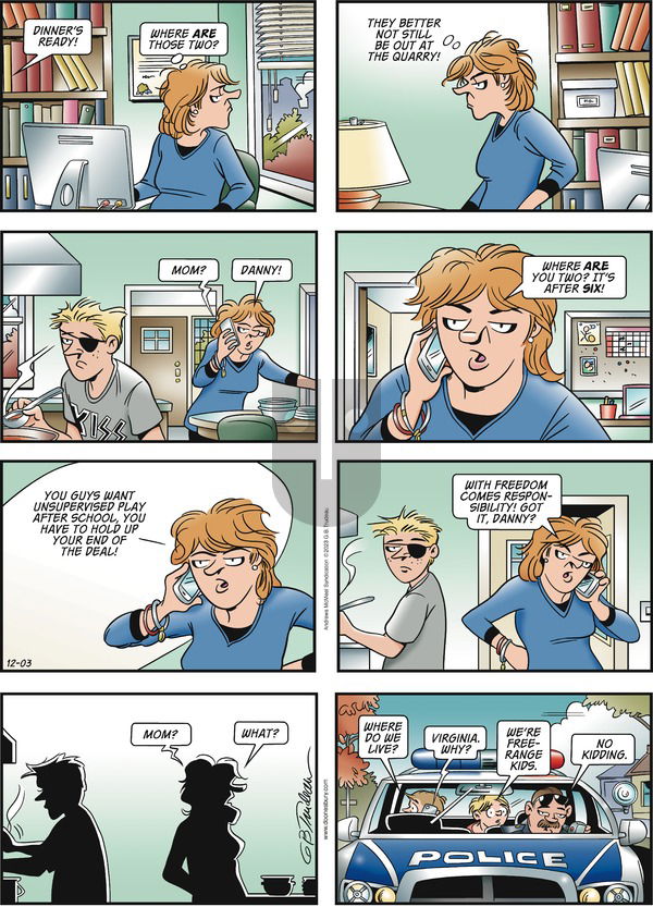 Doonesbury - Sunday December 3, 2023 Comic Strip