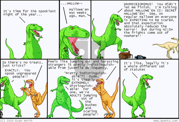 Dinosaur Comics on Monday May 5, 2025 Comic Strip