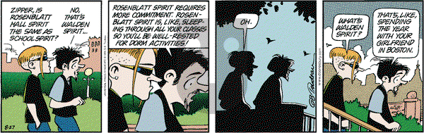 Doonesbury on Friday August 27, 1999 Comic Strip
