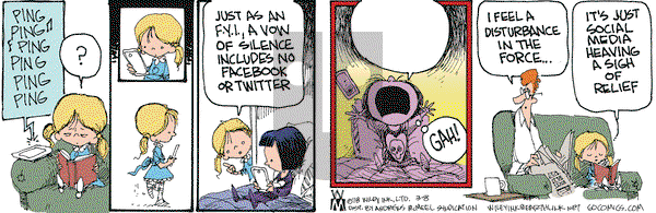 Non Sequitur on Thursday March 8, 2018 Comic Strip