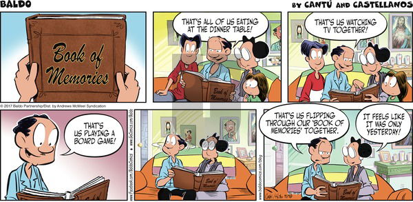 Baldo on Sunday November 19, 2017 Comic Strip