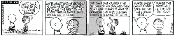 Peanuts on Thursday January 17, 1963 Comic Strip