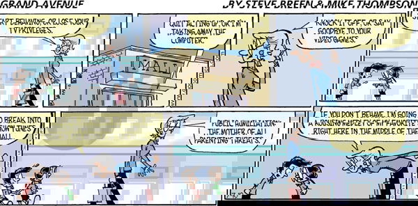 Grand Avenue on Sunday July 10, 2011 Comic Strip