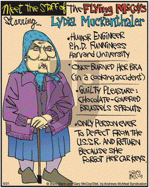 The Flying McCoys on Thursday May 21, 2020 Comic Strip