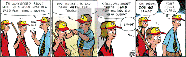 Lucky Cow on Tuesday April 4, 2006 Comic Strip