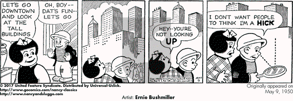 Nancy Classics on Tuesday May 9, 2017 Comic Strip