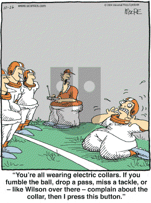 In the Bleachers - Tuesday October 26, 2004 Comic Strip