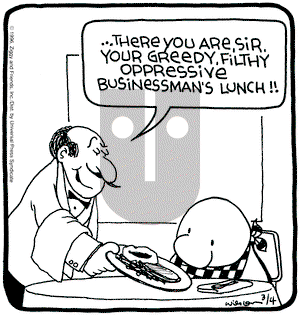Ziggy on Monday March 4, 1996 Comic Strip