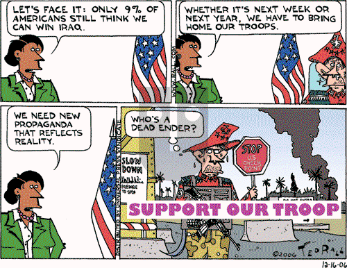 Ted Rall on Saturday December 16, 2006 Comic Strip