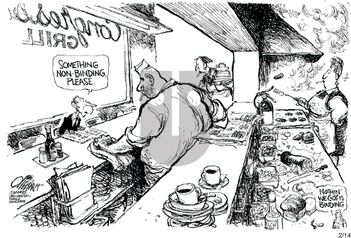 Pat Oliphant on Wednesday February 14, 2007 Comic Strip