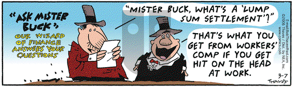 Frank and Ernest on Monday March 7, 2005 Comic Strip