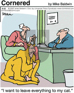 Cornered on Saturday September 22, 2007 Comic Strip