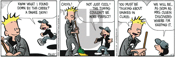 Frazz on Monday November 7, 2005 Comic Strip