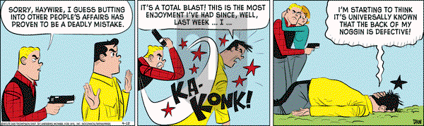 Rip Haywire on Friday April 12, 2019 Comic Strip