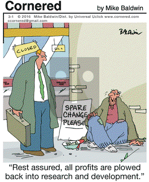 Cornered on Tuesday March 1, 2016 Comic Strip