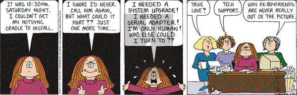 Cathy Classics on Monday January 21, 2002 Comic Strip